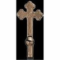 Perfectpatio Brass Plated Church Cross PE2648476